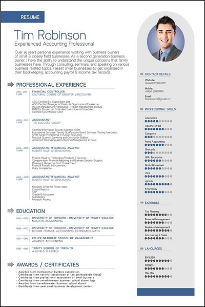Magical Resume International - Entry Level